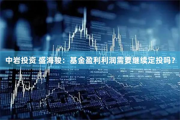 中岩投资 盛海骏：基金盈利利润需要继续定投吗？